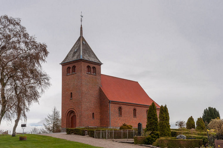 在丹麦的 Svino 教堂