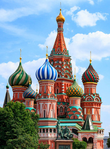 大教堂的瓦西里  有福，莫斯科，俄罗斯