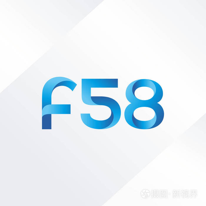 f58字母和数字标志图标