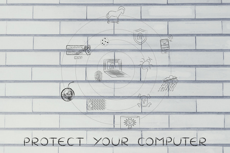 概念的保护您的计算机