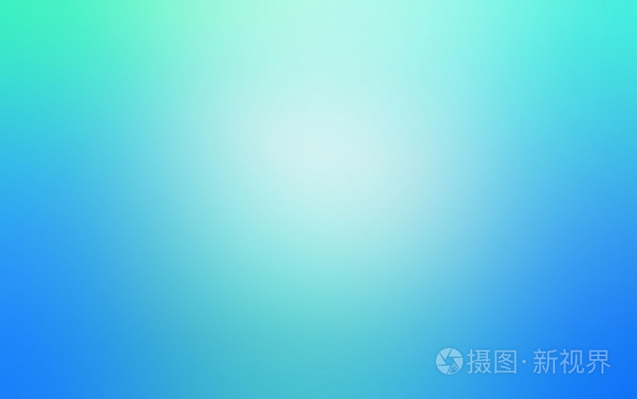 光栅抽象的淡蓝色,绿色模糊背景,平滑渐变纹理