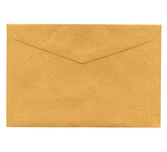 孤立的信信封