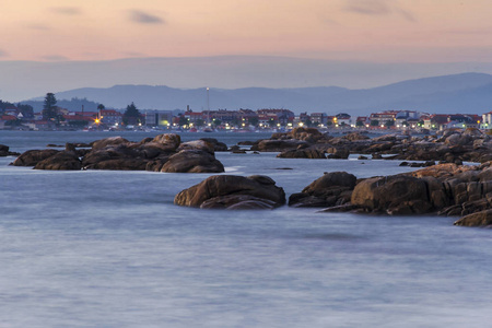 Arousa 岛的黄昏