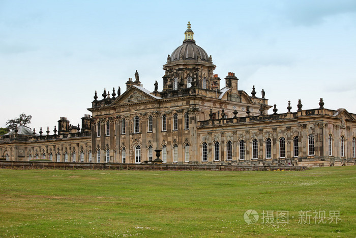 城堡howard,约克郡,英格兰,英国