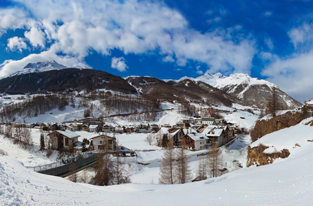 高山滑雪度假村 solden 奥地利