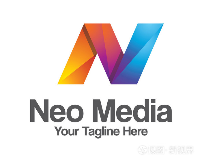 技术字母 n 标志