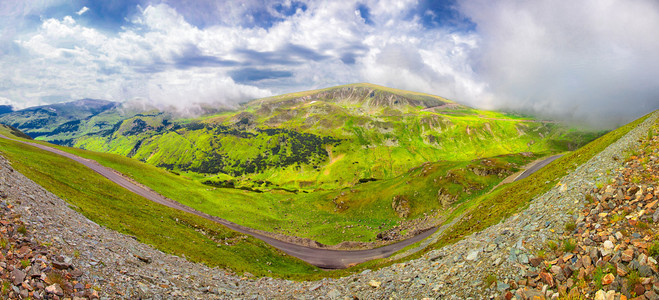 Transalpina，罗马尼亚景观