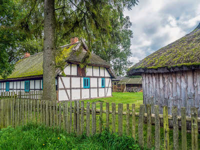 Kluki，波兰的老木农庄