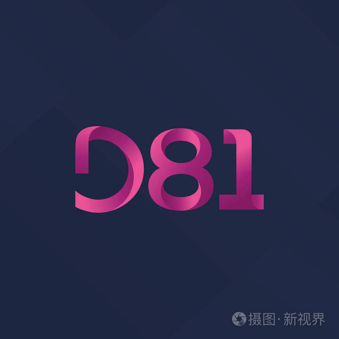 字母与数字标志 d81