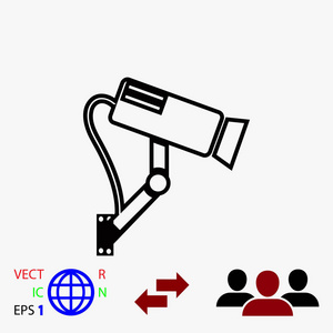 监控摄像机图标