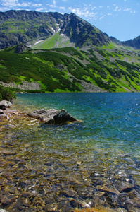 在塔特拉山，波兰湖