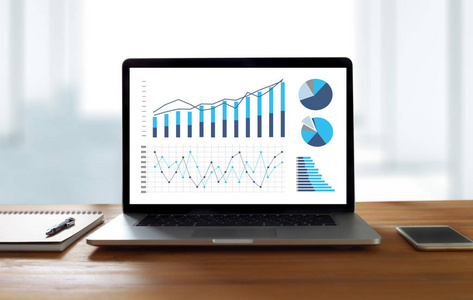 统计分析业务数据图增长增加市场图片