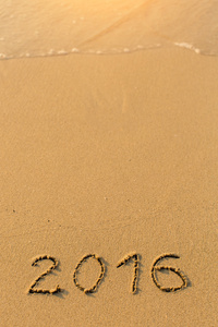 2016年沙滩铭文
