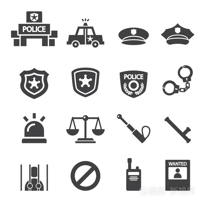 警察图标