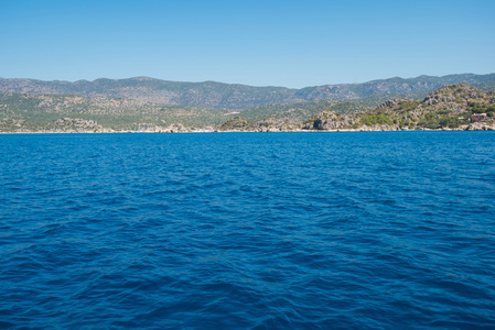 在 Kekova 上的古城