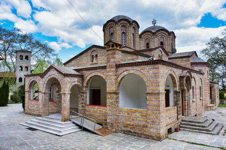 Dyonisos Olymp 山修道院。重要的旅游胜地