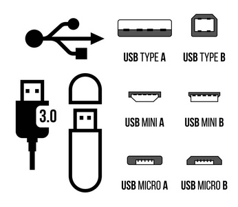 Usb 插座图标