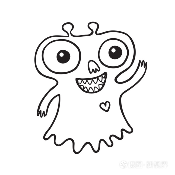 可爱小怪物大纲图