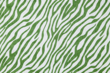 绿色和白色斑马图案