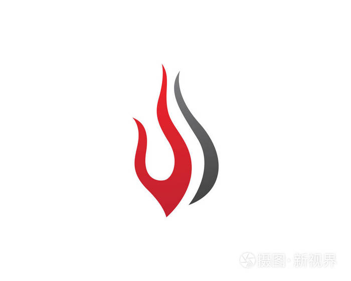 火火焰标志模板