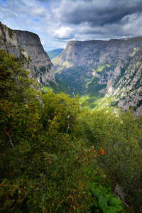 Vikos 峡谷希腊