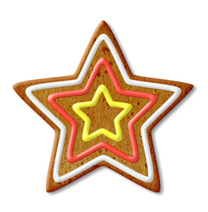圣诞曲奇饼明星