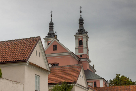在 Wigry，波兰的 Camaldolese 修道院