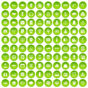 100贷款图标设置绿色圆圈