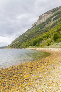 Lapataia 湾海滩, 火地岛国家公园