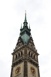 汉堡市政厅尖塔