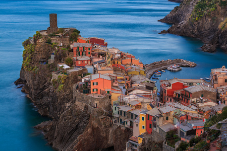 在早晨 Vernazza