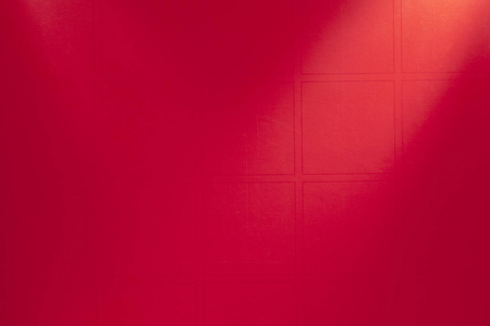 红颜色纹理图案抽象背景可用作墙体