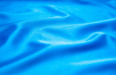 光滑优雅蓝色丝绸可以使用作为背景