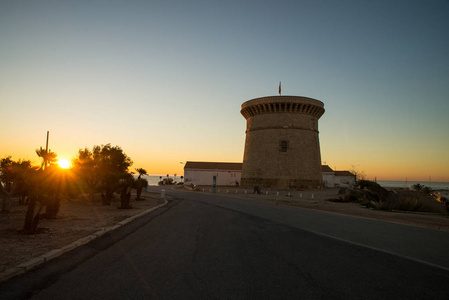 Campello 湾日出