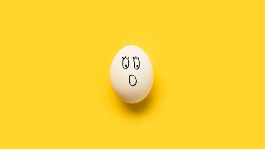 彩绘鸡蛋表情