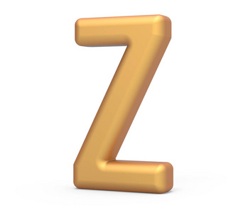 金色字母 z