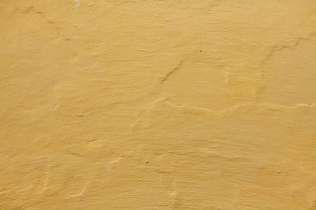 黄色赭色粉刷墙壁