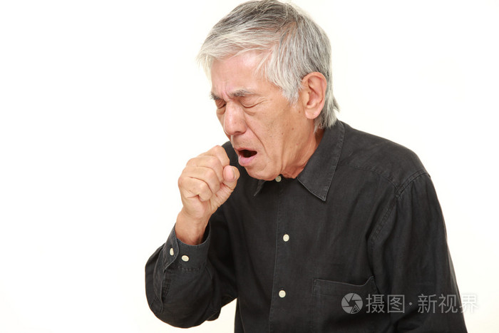 日本老人咳嗽