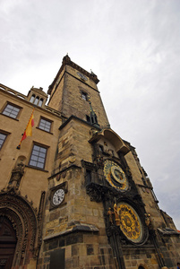 布拉格老城塔天文钟