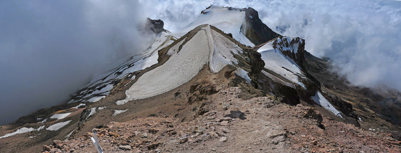 Iztaccihuatl 火山墨西哥