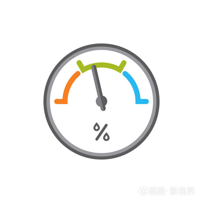 测量湿度的标志装置