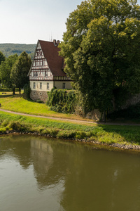 市政厅在对 Weser Gieselwerder