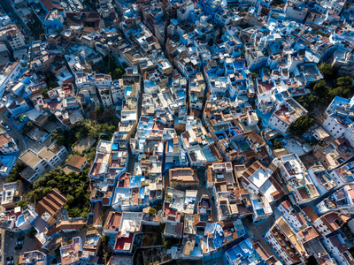 Chefchaouen 蓝色城市摩洛哥