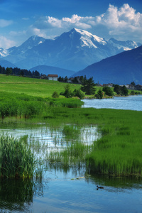 湖泊风景