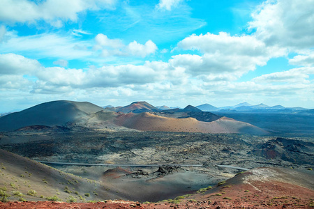 西班牙兰萨罗特岛火山