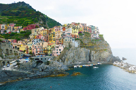 意大利 Manarola 村的奇妙景色