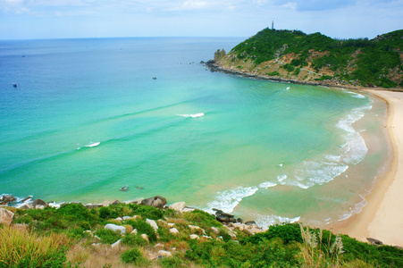 越南景观海滩山地生态旅游