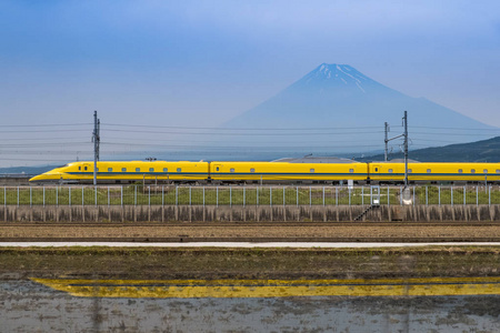 富士山和黄医生, 新干线高速测试列车