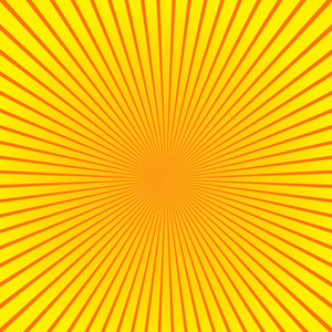太阳光线森伯斯特图案背景夏天。闪耀夏日的图案。矢量