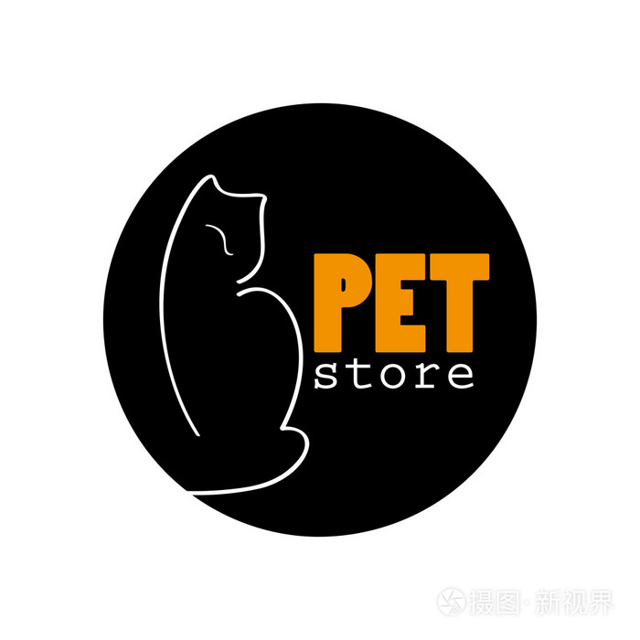 标志标志设计用一只手在集团宠物上绘制万达白色背景的设计理念图片